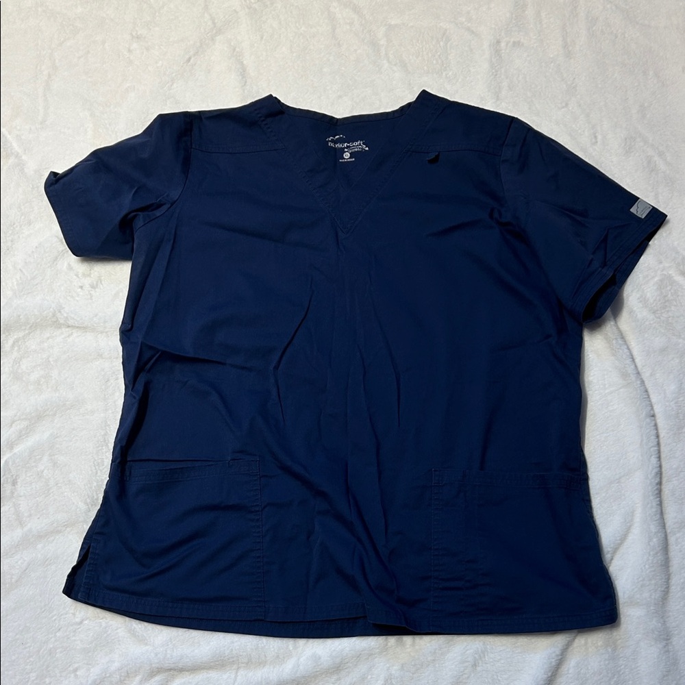 Uniform Advantage Navy Blue Women's Top